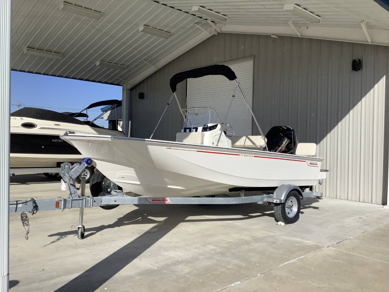 A photo of this 2026 Boston Whaler 170 Montauk
