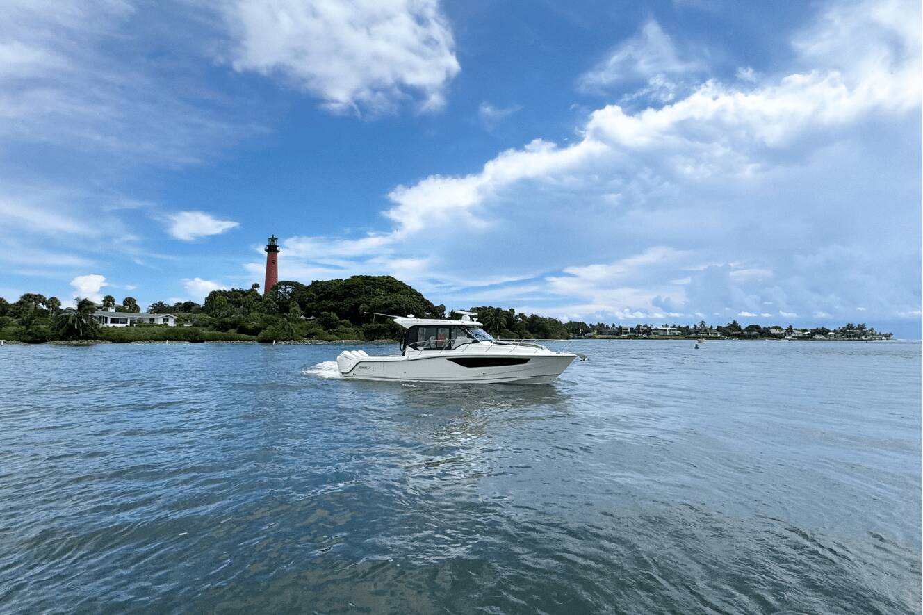 A photo of this 2026 Boston Whaler 365 Conquest