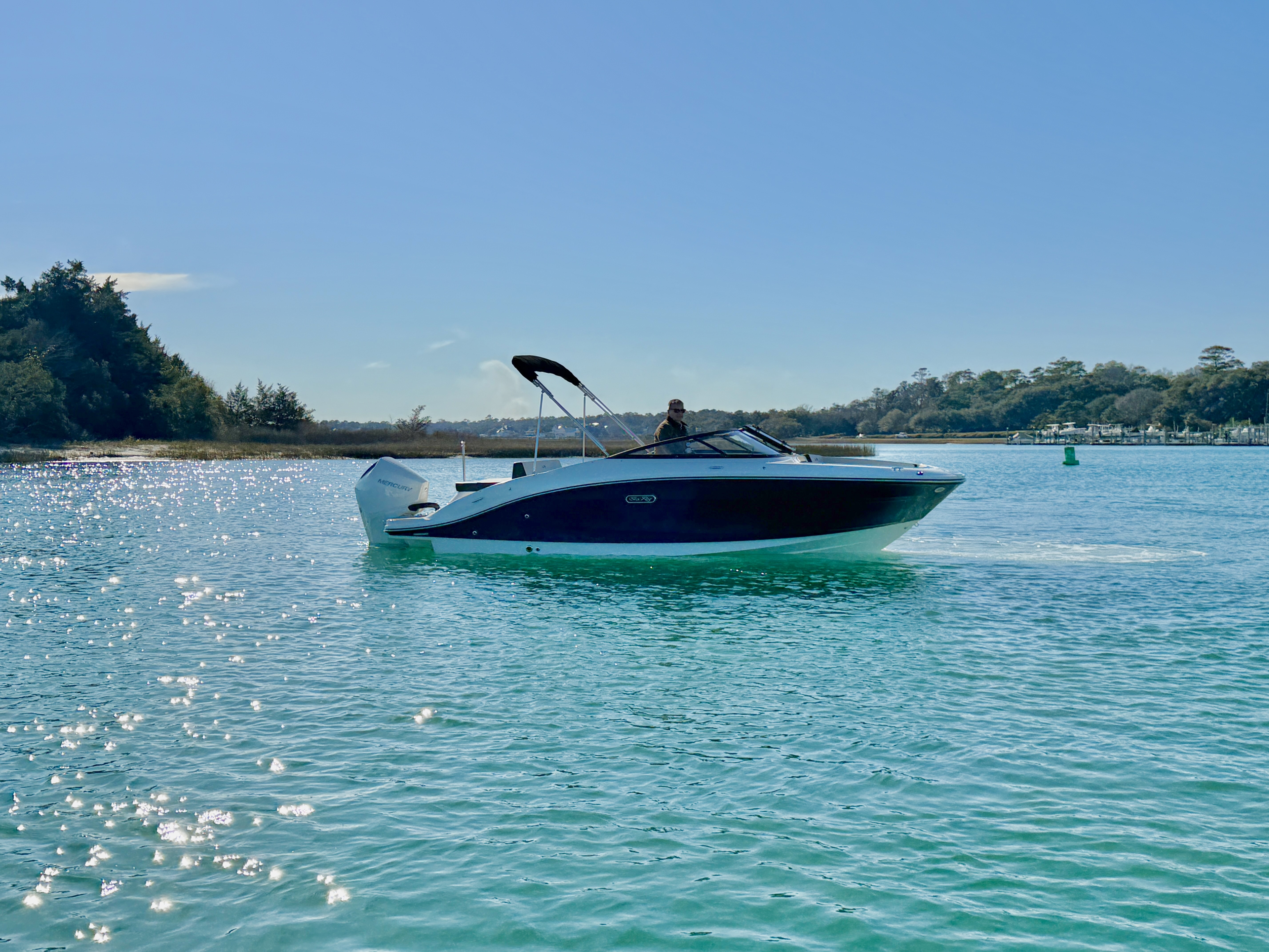 2026 Sea Ray SPX 210 Outboard in wrightsville beach NC