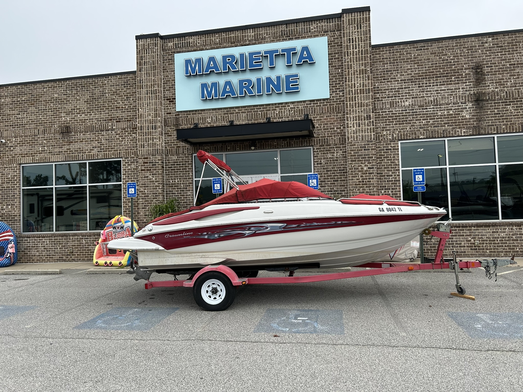 2007 Crownline 200 LS w/Volvo Penta 5.0L - 220HP Engine and Trailer In in acworth GA