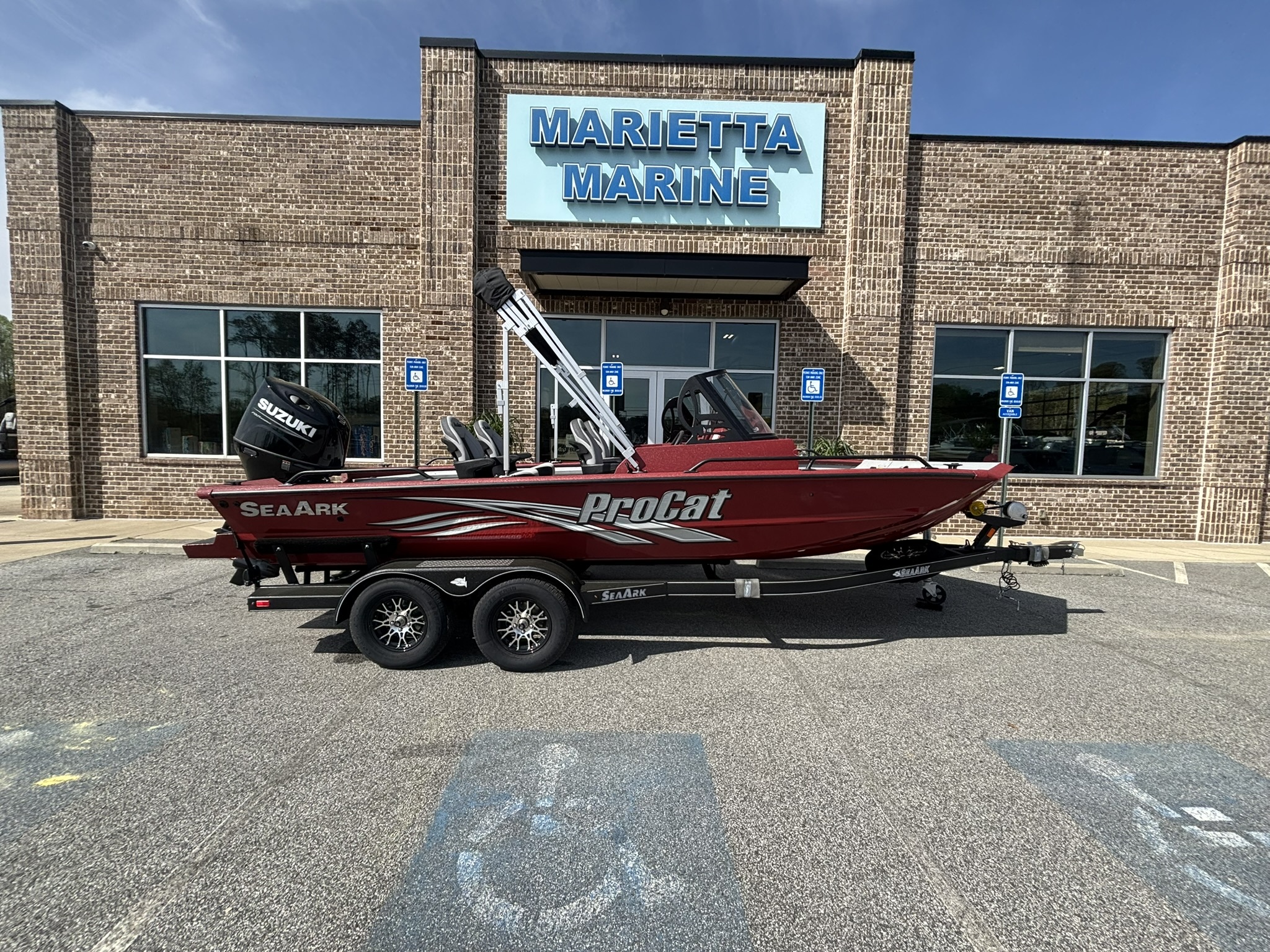 2025 Seaark Pro Cat 200 w/Suzuki DF200ATX Engine and Trailer in acworth GA
