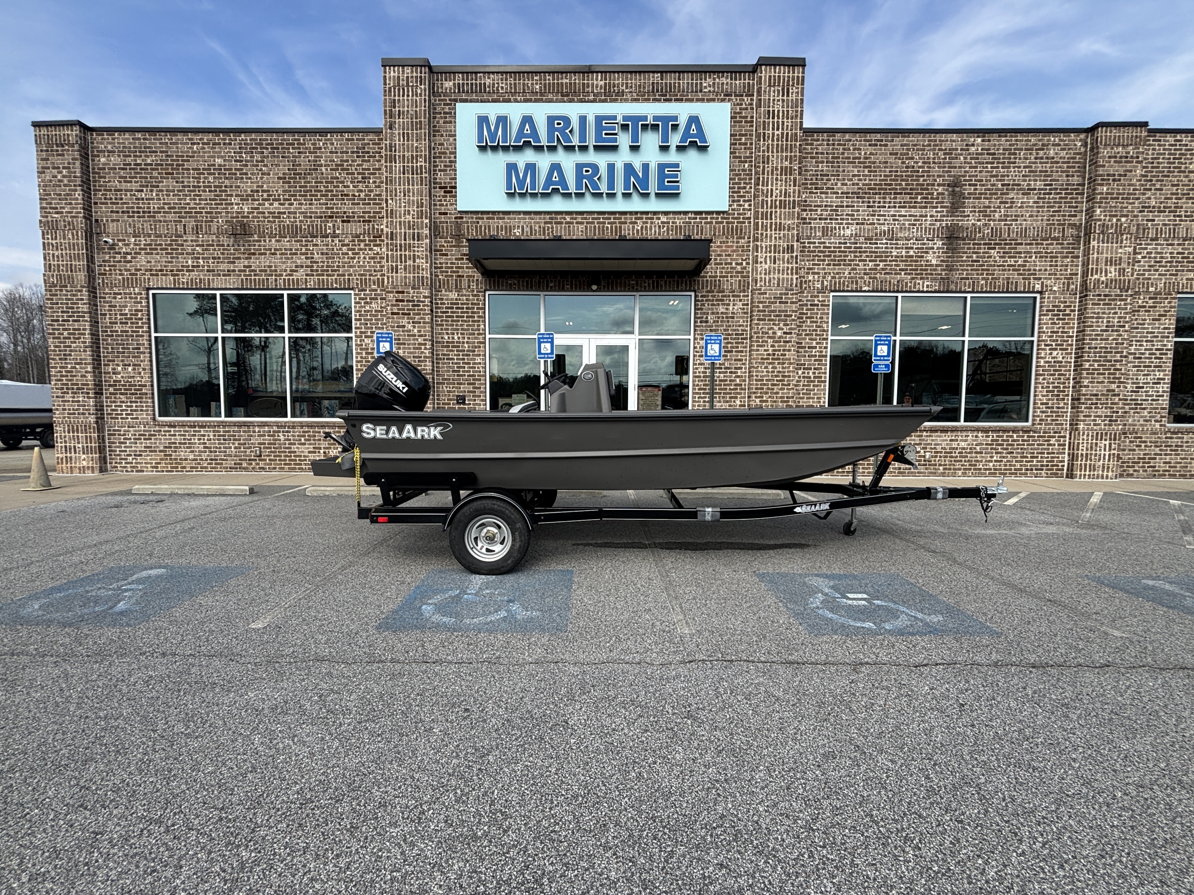 2025 Seaark 1872 MV CC w/Suzuki DE90ATL Engine and Trailer in acworth GA