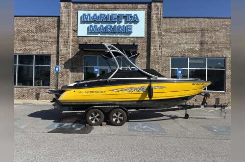 2012 Monterey 224 FS BR w/Volvo Penta 4.3L- 220HP Engine and Trailer 264 in acworth GA