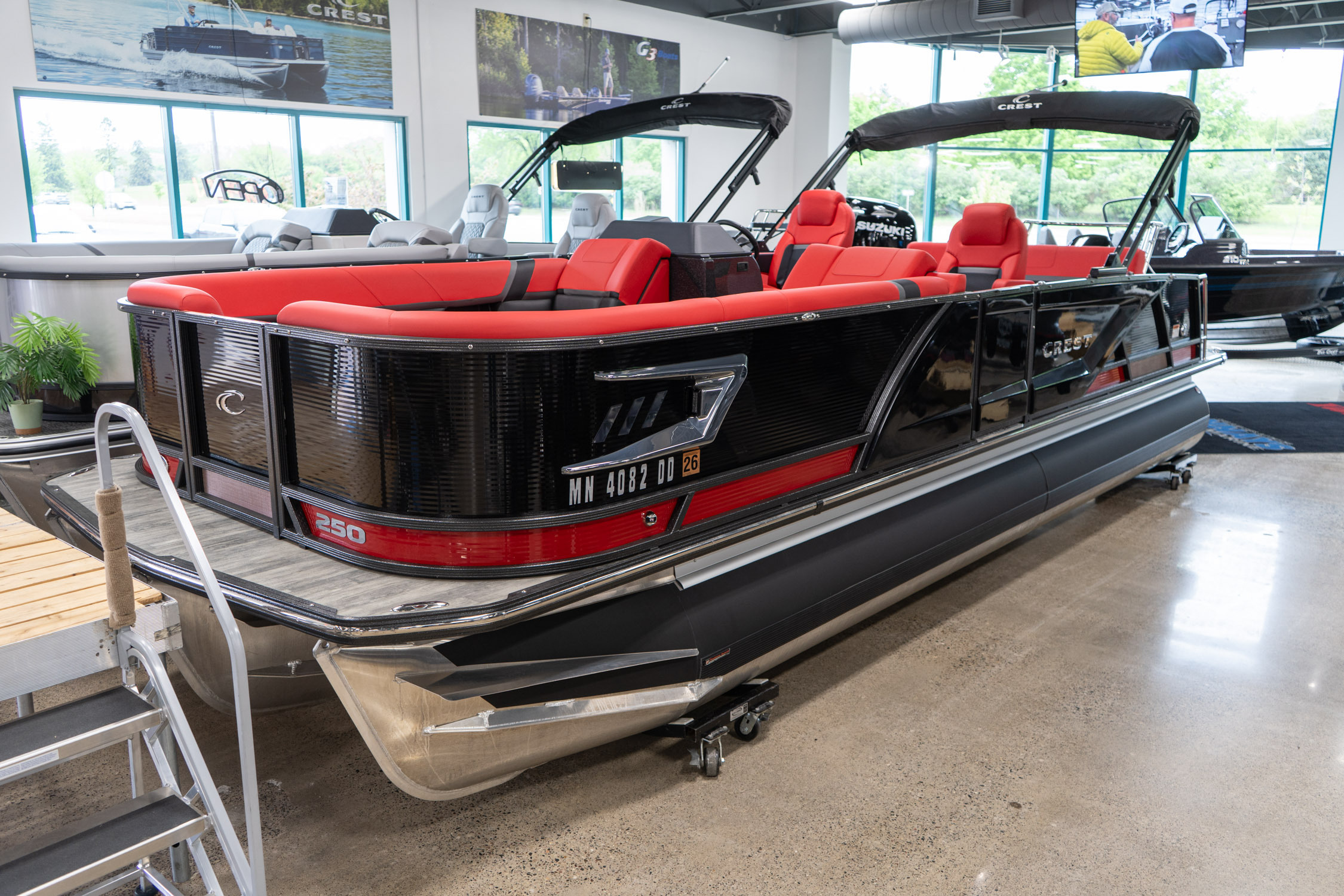 2024 Crest Pontoons Caribbean RS 250 SLS DEMO in minneapolis MN
