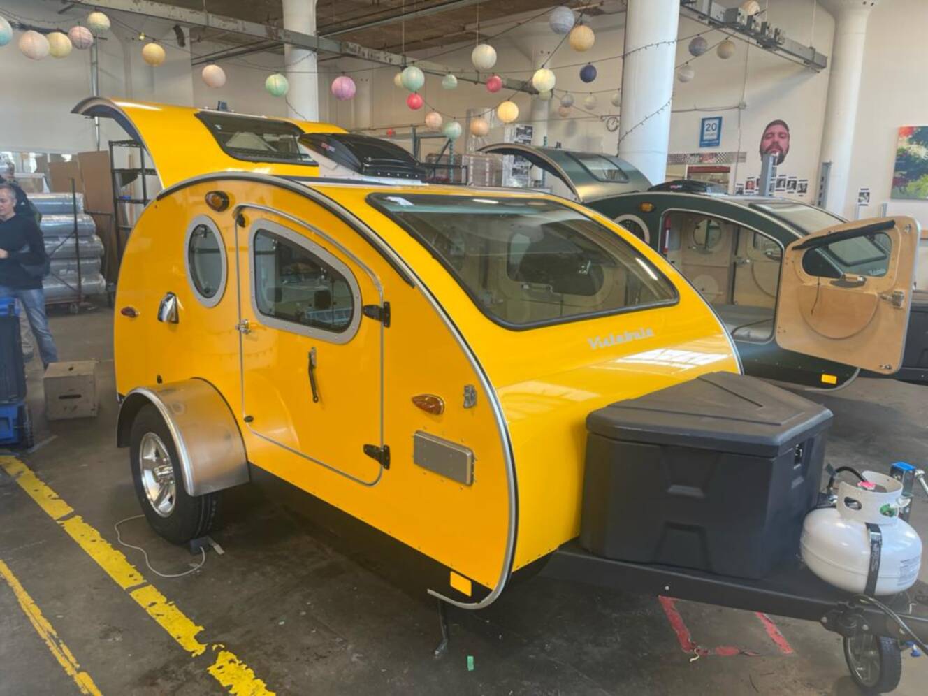 A photo of this 2024 Vistabule Teardrop Trailer