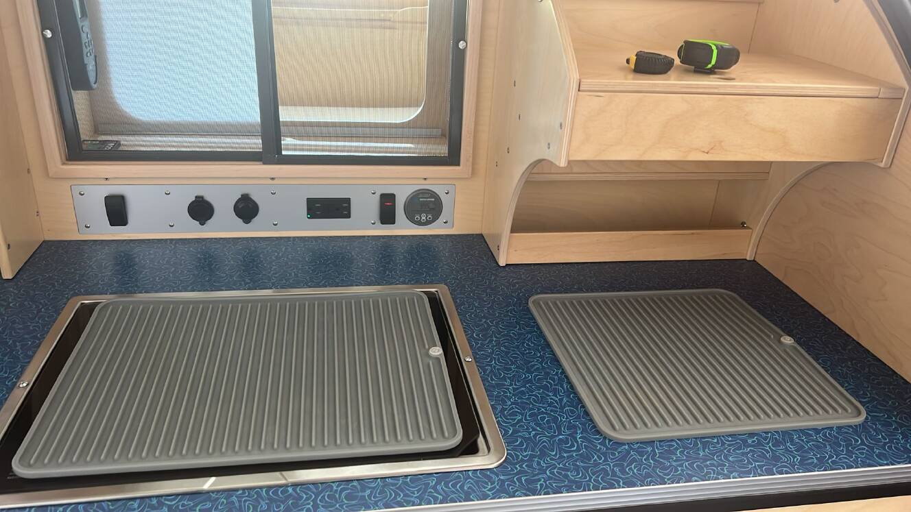 A photo of this 2024 Vistabule Teardrop Trailer