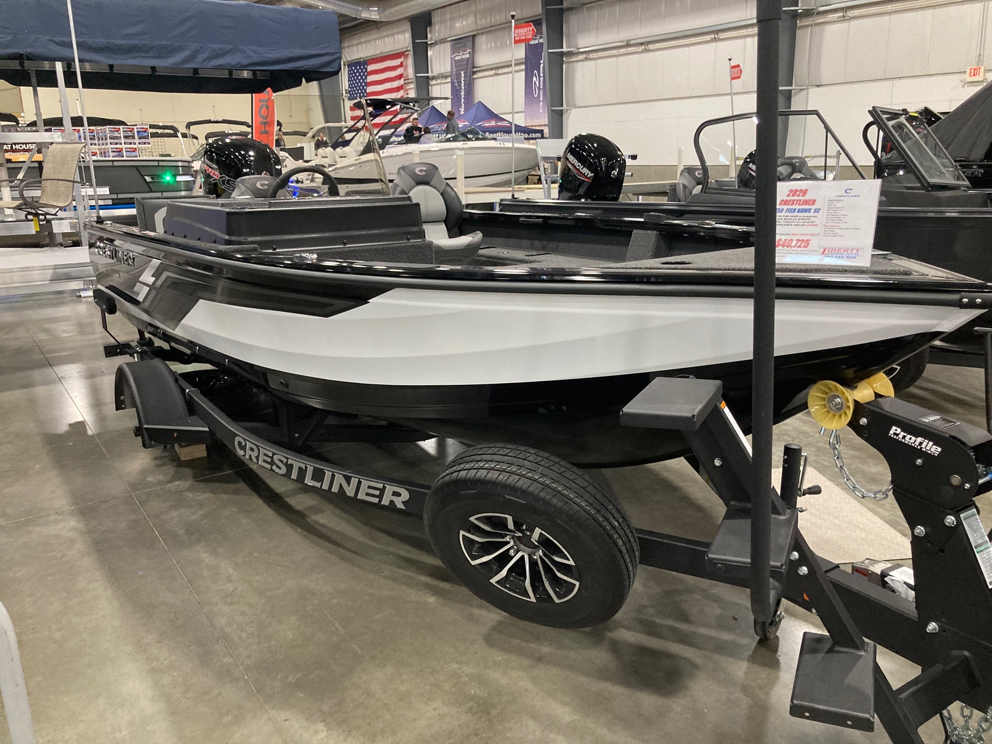 2026 Crestliner 1750 FISH HAWK in grayslake IL