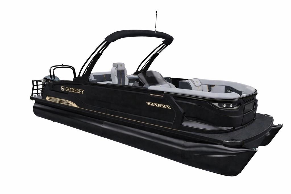 2027 Godfrey SanPan 25' Mid-Table Flip Lounge Tritoon - 2500 MTF 2700 ULW TWIN in douglasville GA