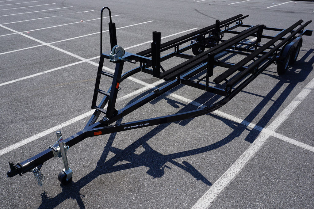 2025 Mid America Painted Black Steel Pontoon & Tritoon in douglasville GA