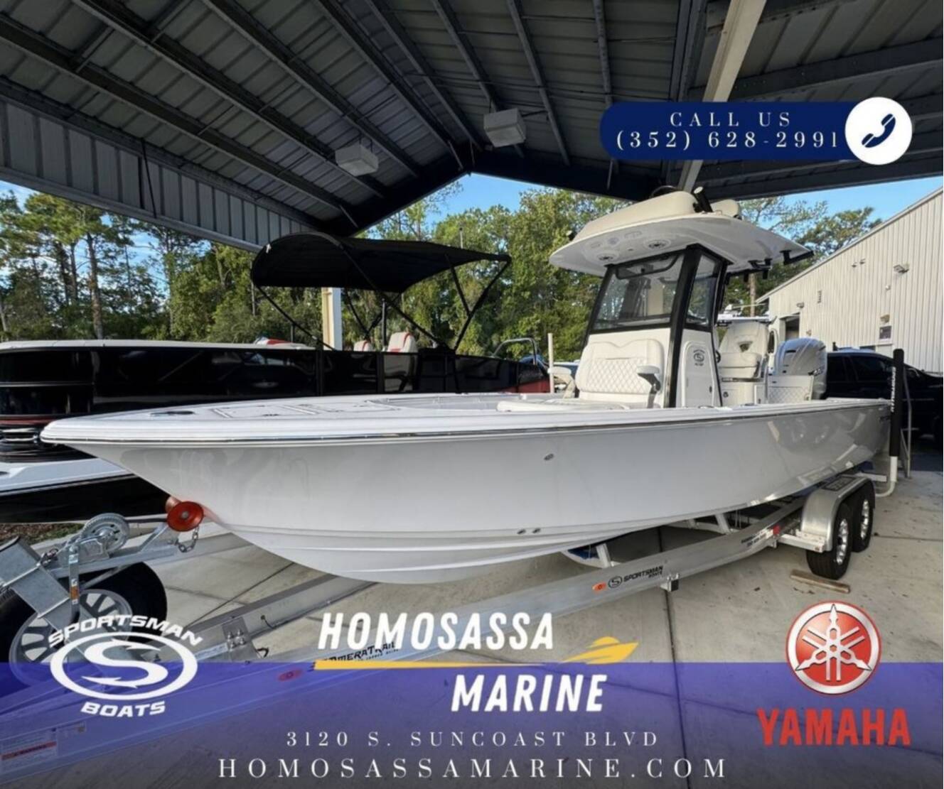 A photo of this 2026 Sportsman Masters 267OE Bay Boat