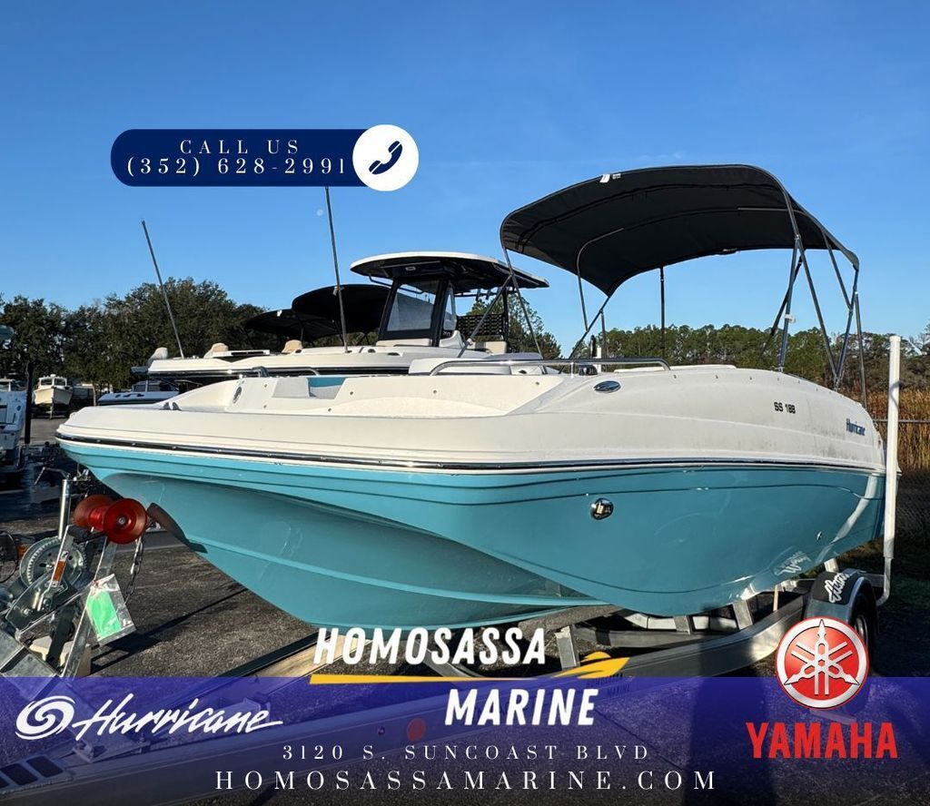 2026 Hurricane SunDeck Sport 188 IO in palm harbor FL
