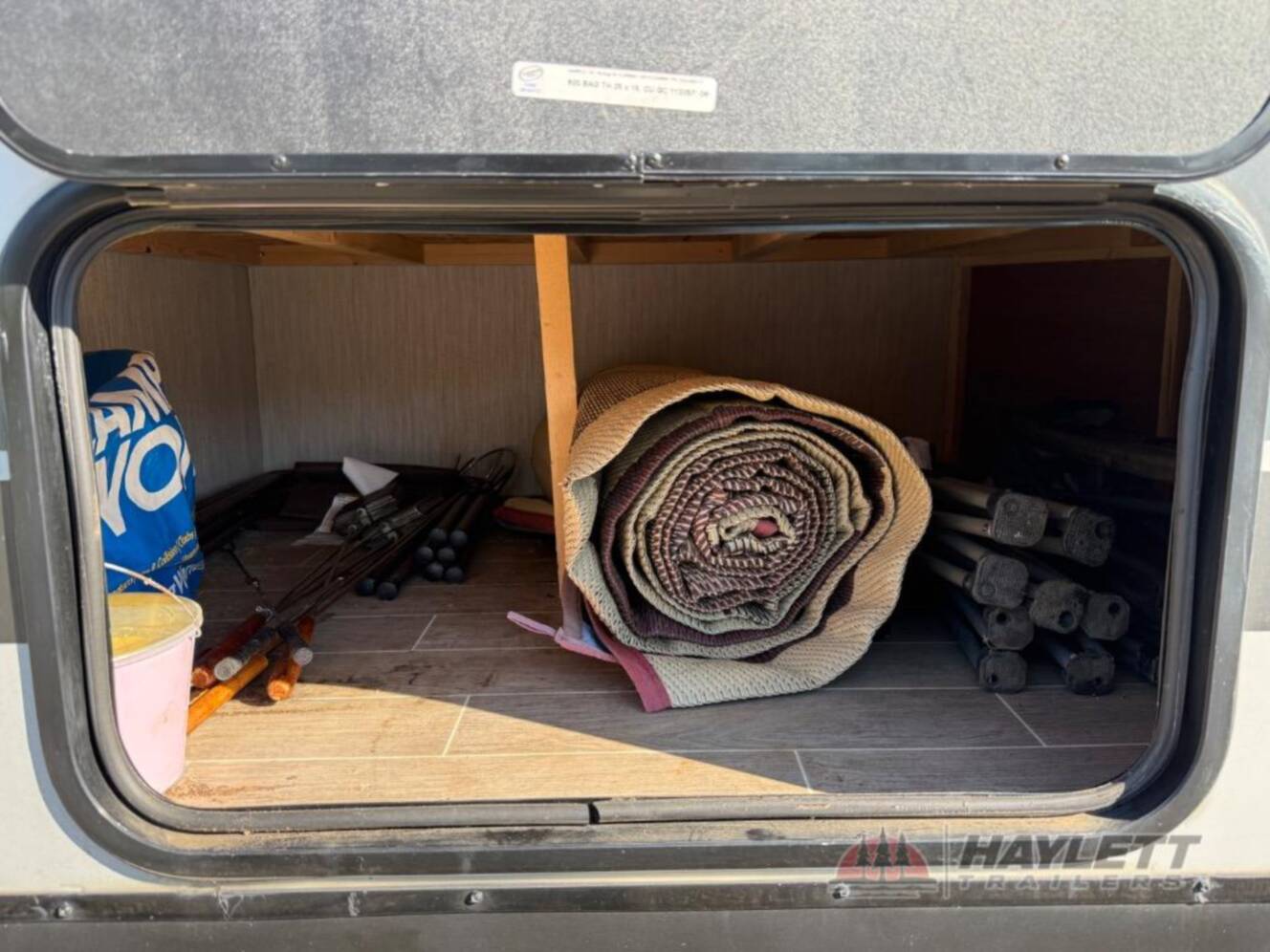 A photo of this 2020 Forest River Rv Cherokee Grey Wolf Black Label 27DBHBL