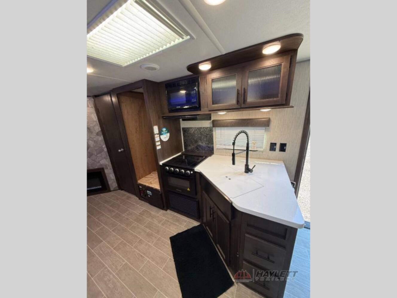 A photo of this 2020 Forest River Rv Cherokee Grey Wolf Black Label 27DBHBL