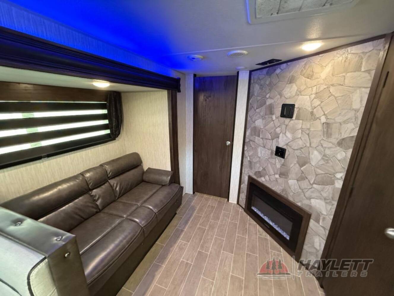 A photo of this 2020 Forest River Rv Cherokee Grey Wolf Black Label 27DBHBL