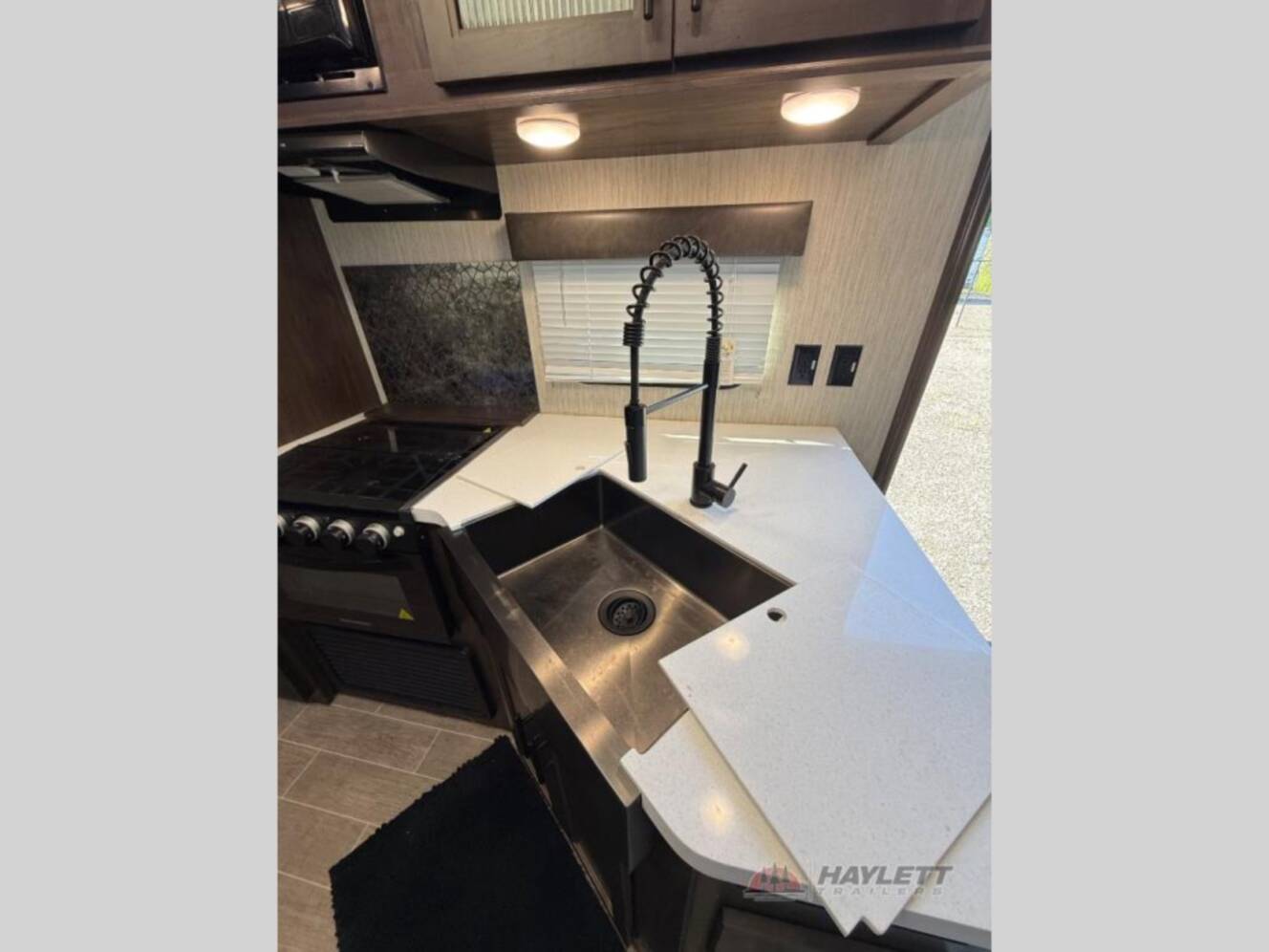 A photo of this 2020 Forest River Rv Cherokee Grey Wolf Black Label 27DBHBL