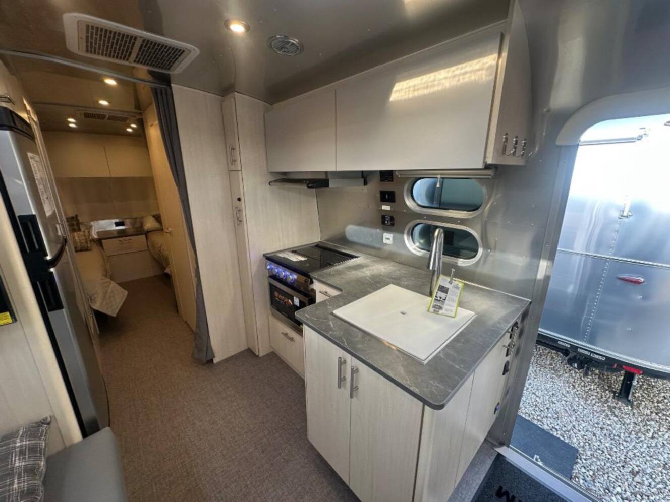 A photo of this 2026 Airstream Flying Cloud 25FB Twin Hatch With Solar and Lithium