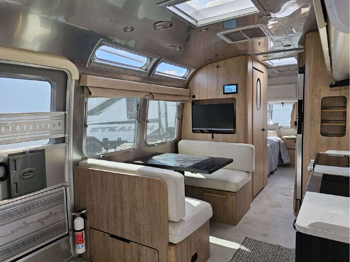 A photo of this 2025 Airstream AIRSTREAM POTTERY BARN 28RB TWIN