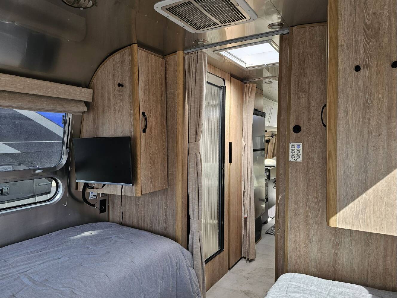 A photo of this 2025 Airstream AIRSTREAM POTTERY BARN 28RB TWIN