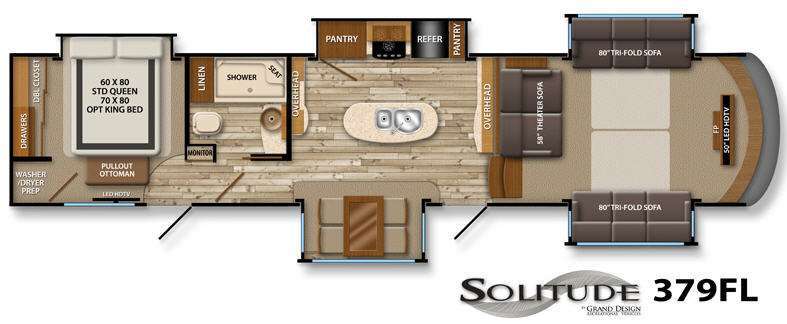 2015 Grand Design Solitude 379FL in casa grande AZ