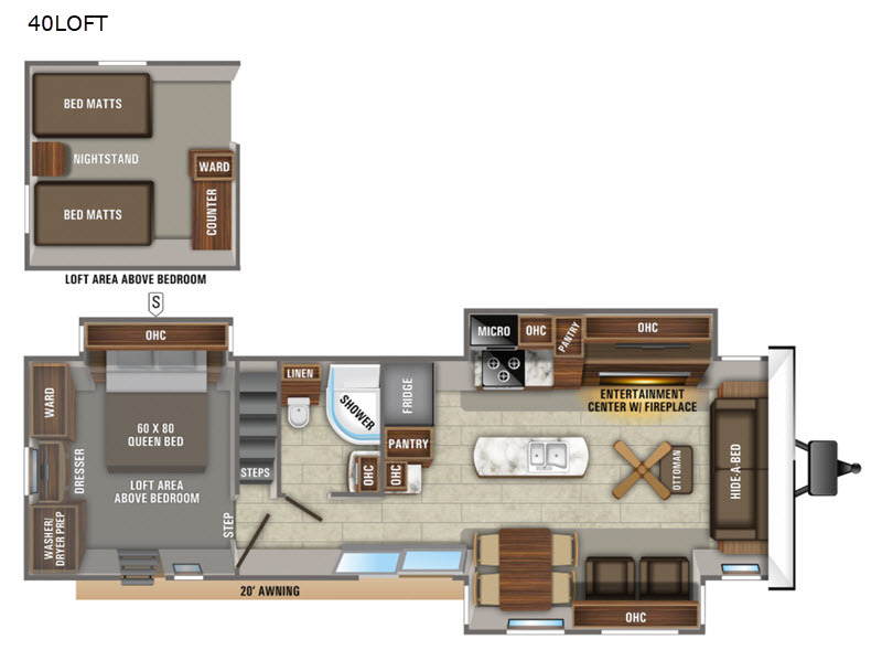 2019 Jayco Jay Flight Bungalow 40LOFT in casa grande AZ