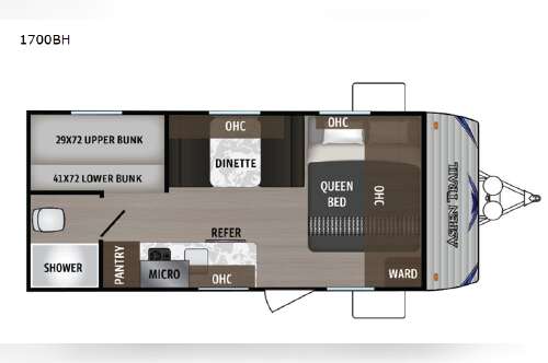 2019 Dutchmen Rv Aspen Trail LE 1700BH in casa grande AZ