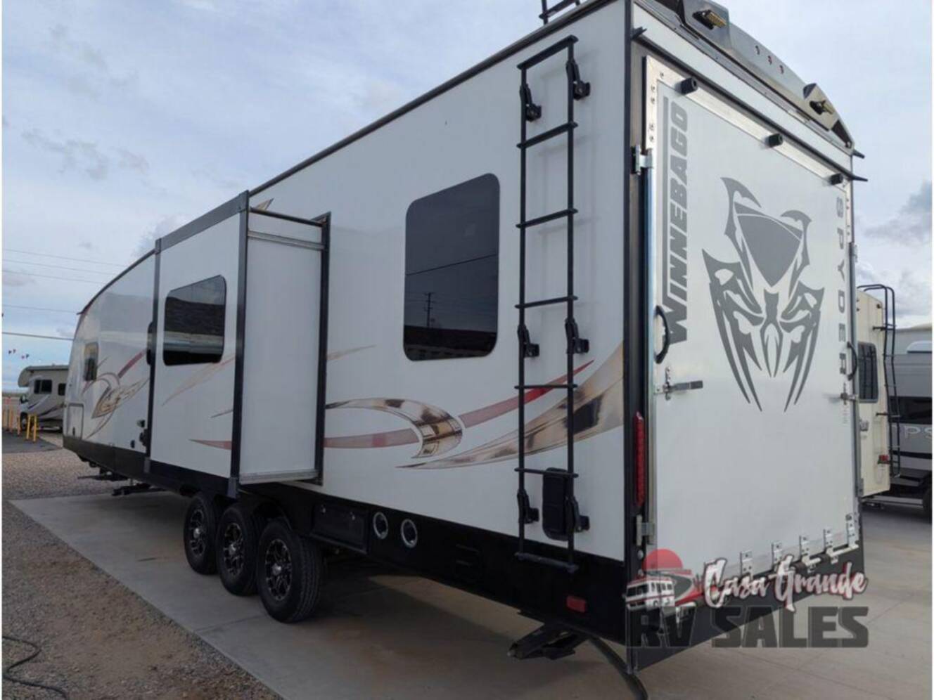 A photo of this 2016 Winnebago Industries Towables Spyder 32SC