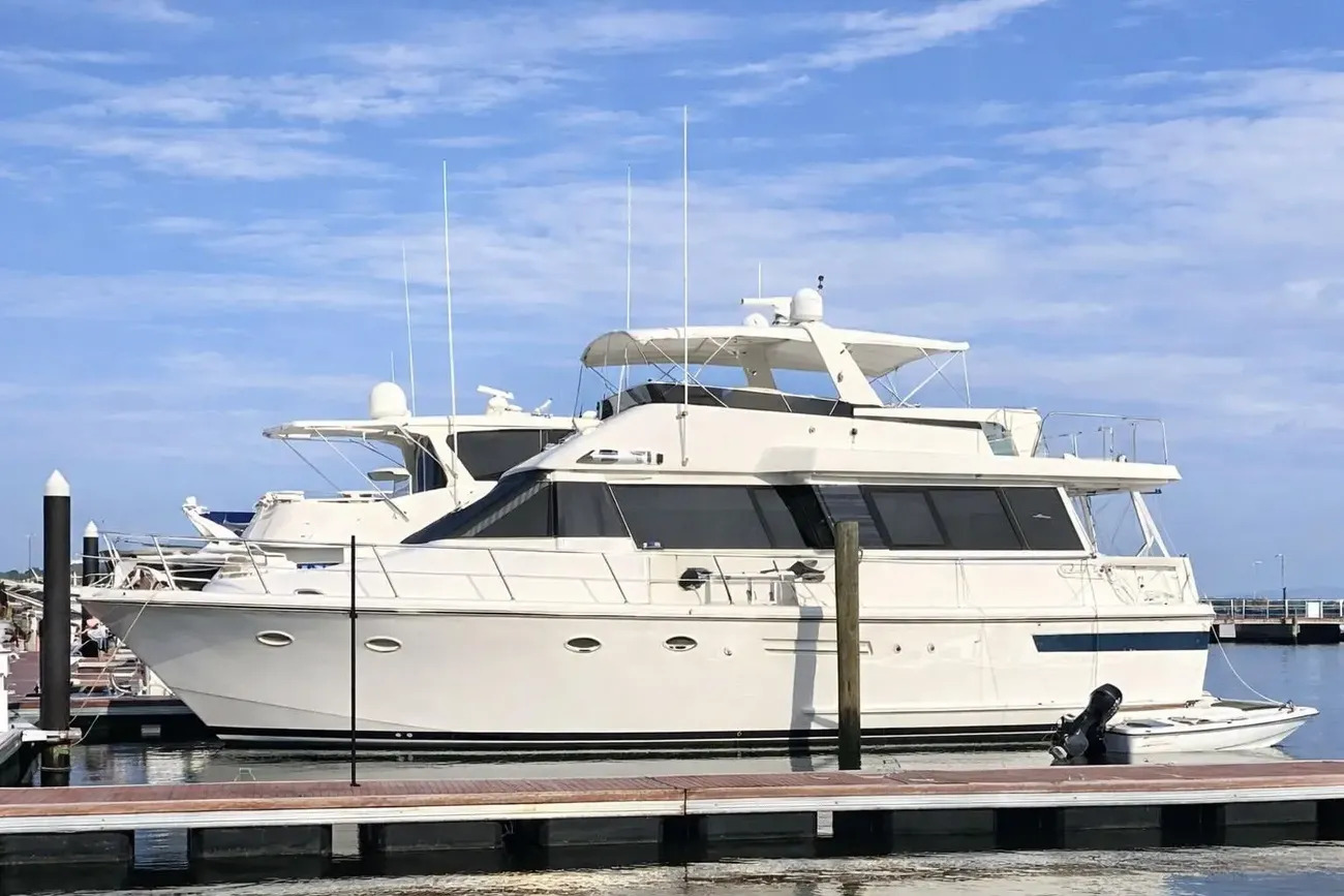 Used 1990 Viking 55 Motor Yacht For Sale in St. Petersburg, FL