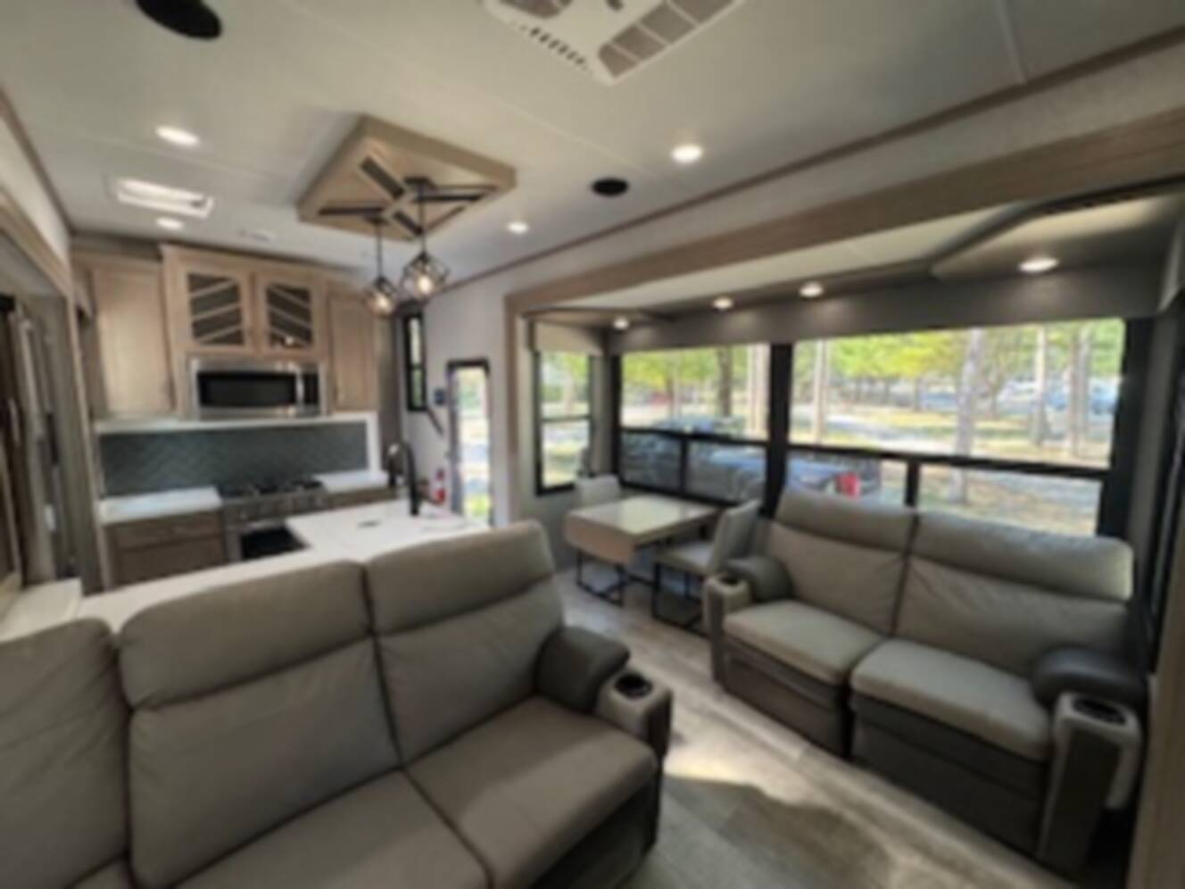 A photo of this 2024 Grand Design MOMENTUM M-CLASS 395MS