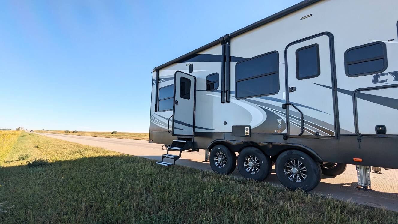 A photo of this 2020 Heartland CYCLONE 4007