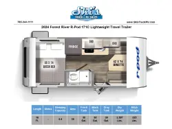 2024 Forest River R-Pod RP-171C