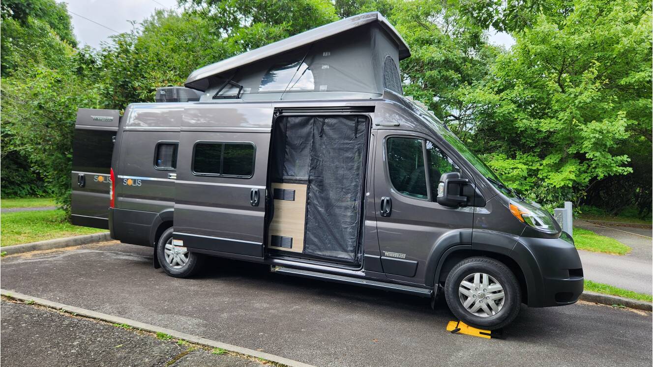 A photo of this 2023 Winnebago SOLIS 59PX