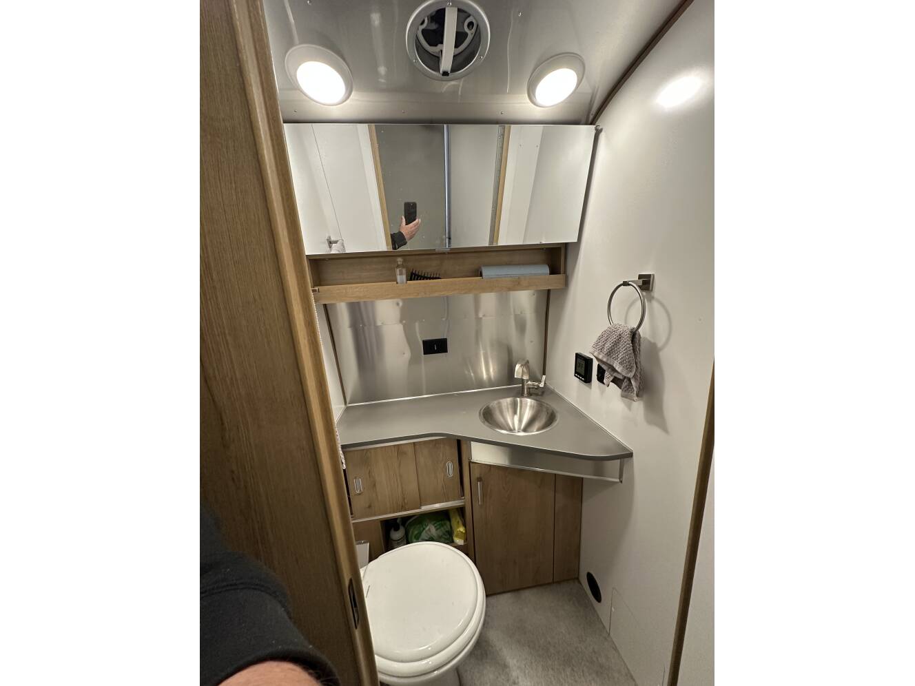 A photo of this 2024 Airstream TRADE WIND 25FBQ