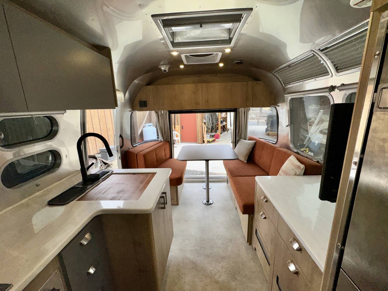 A photo of this 2024 Airstream TRADE WIND 25FBQ