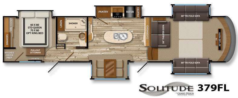 A photo of this 2015 Grand Design Solitude 379FL