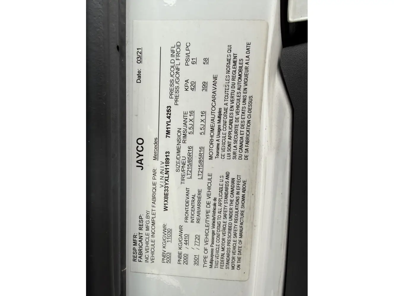 A photo of this 2021 Jayco MELBOURNE 24L