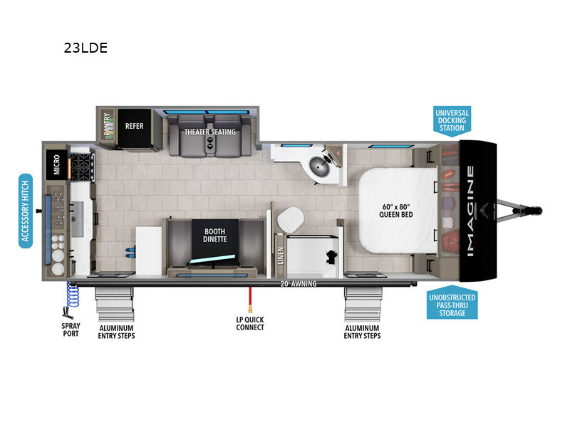 2025 Grand Design Imagine XLS 23LDE in texarkana AR