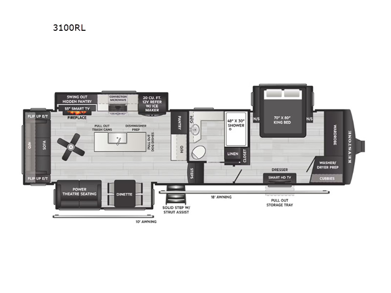 2026 Keystone Rv Montana 3100RL in pasco WA