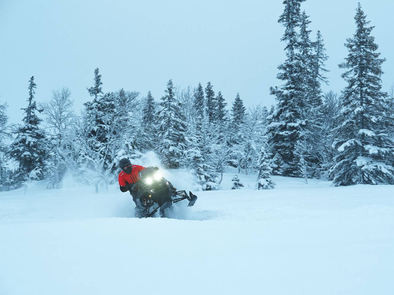 A photo of this 2026 Lynx Rave RE 850 E-TEC Turbo R w/ WIS Ice Ripper XT 1.5 SHO