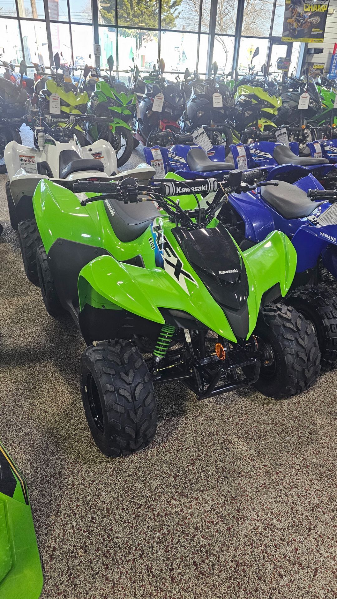2026 Kawasaki KFX®50 in bear DE
