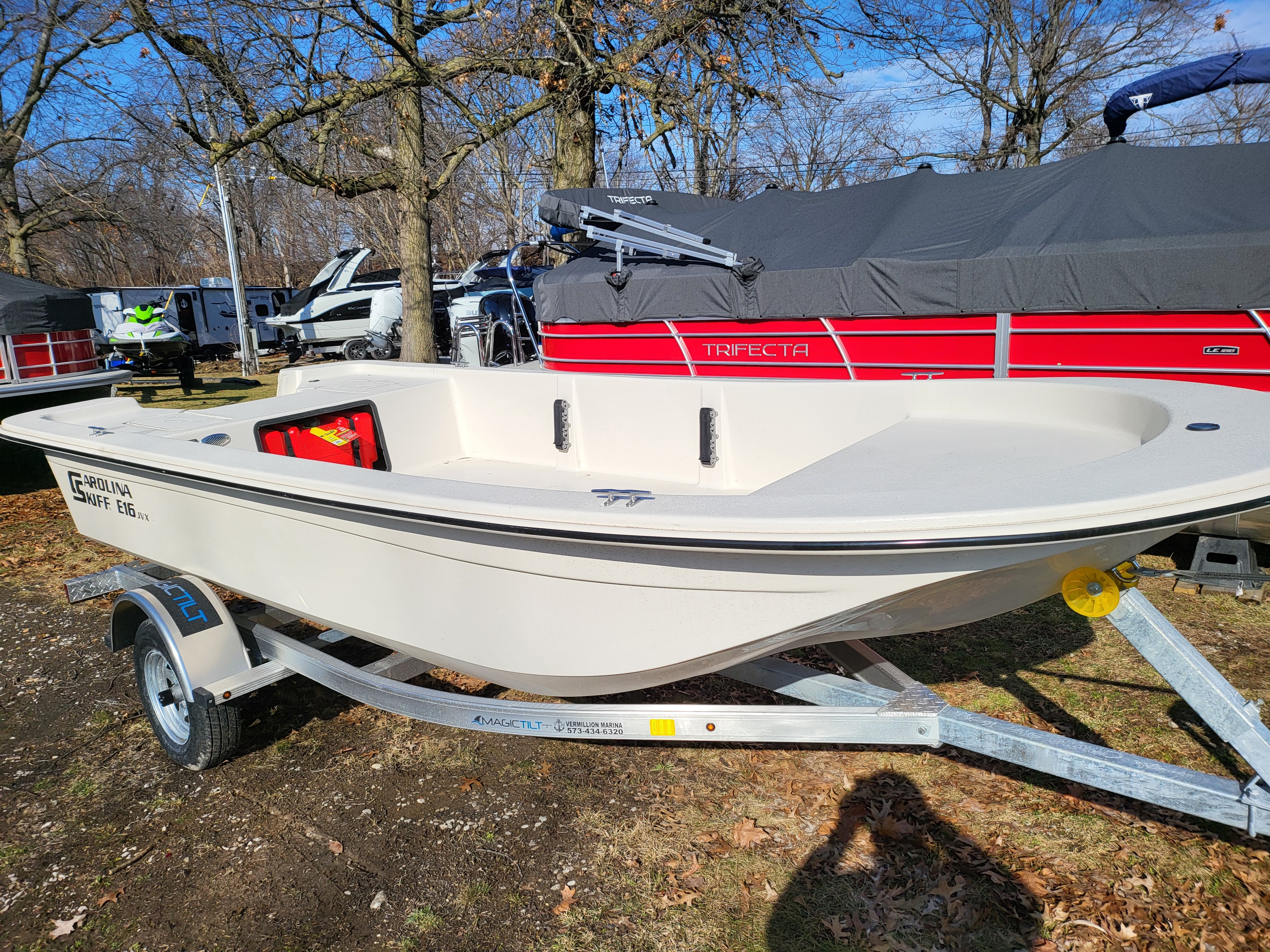 New 2024 Carolina Skiff E16 Jvx Th (still New, Under Warranty) For