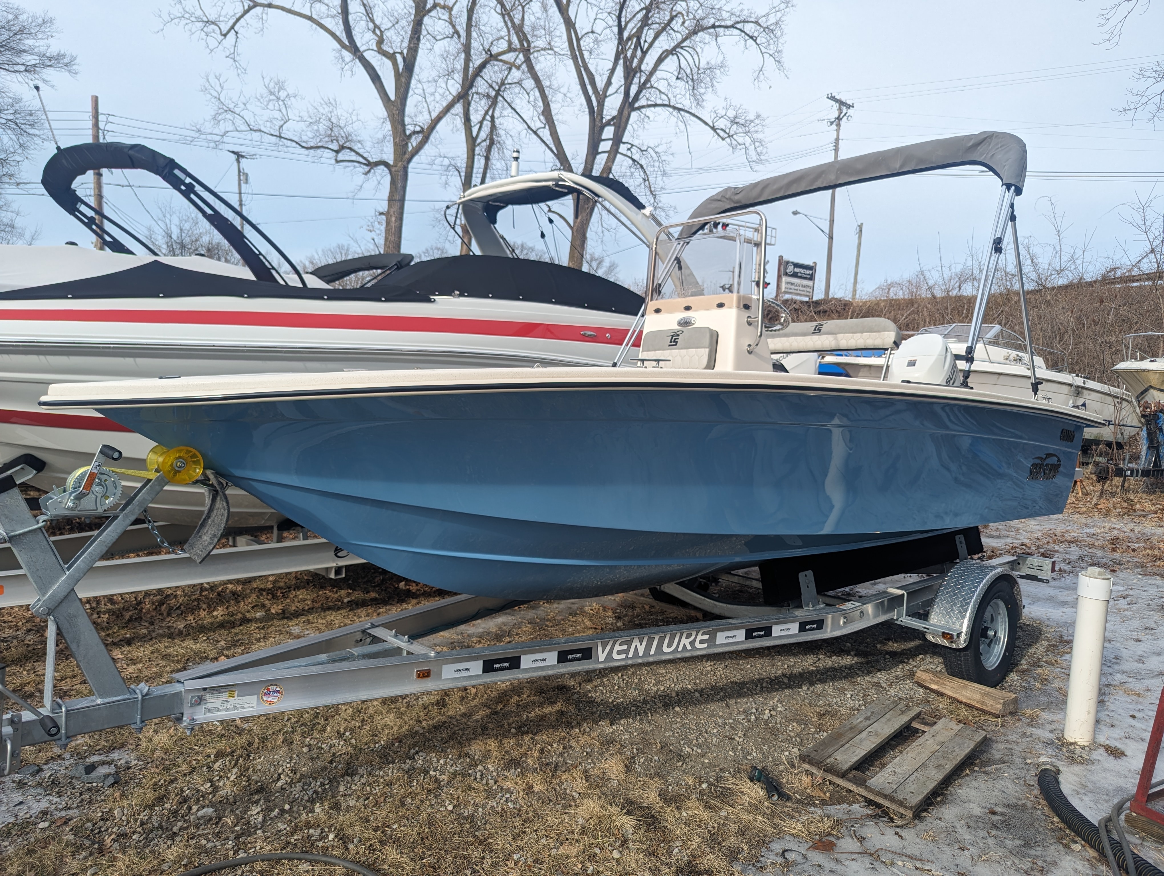 2025 Carolina Skiff EV180 Sea Skiff w/ 90 HP Suzuki Outboard in vermilion OH