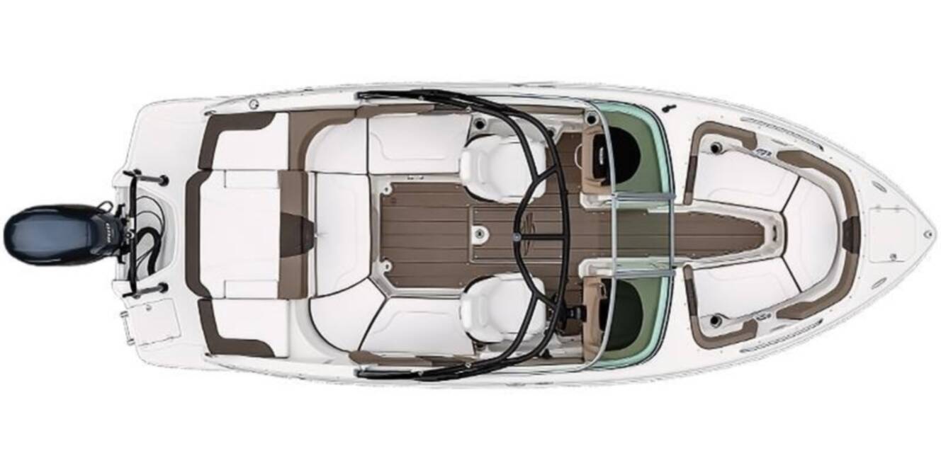 A photo of this 2025 Chaparral 23SSIOB