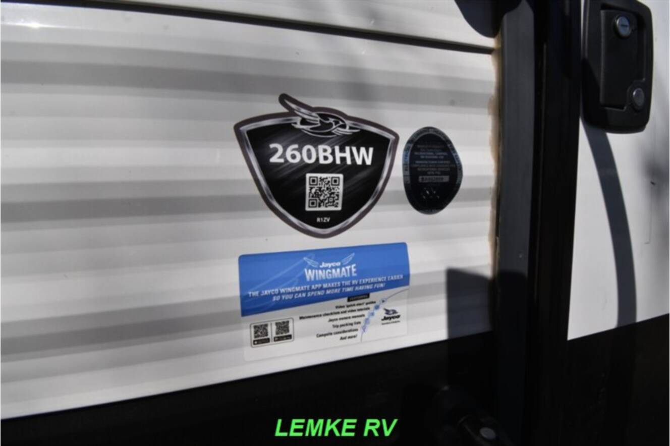 A photo of this 2024 Jayco Jay Flight SLX 260BHW