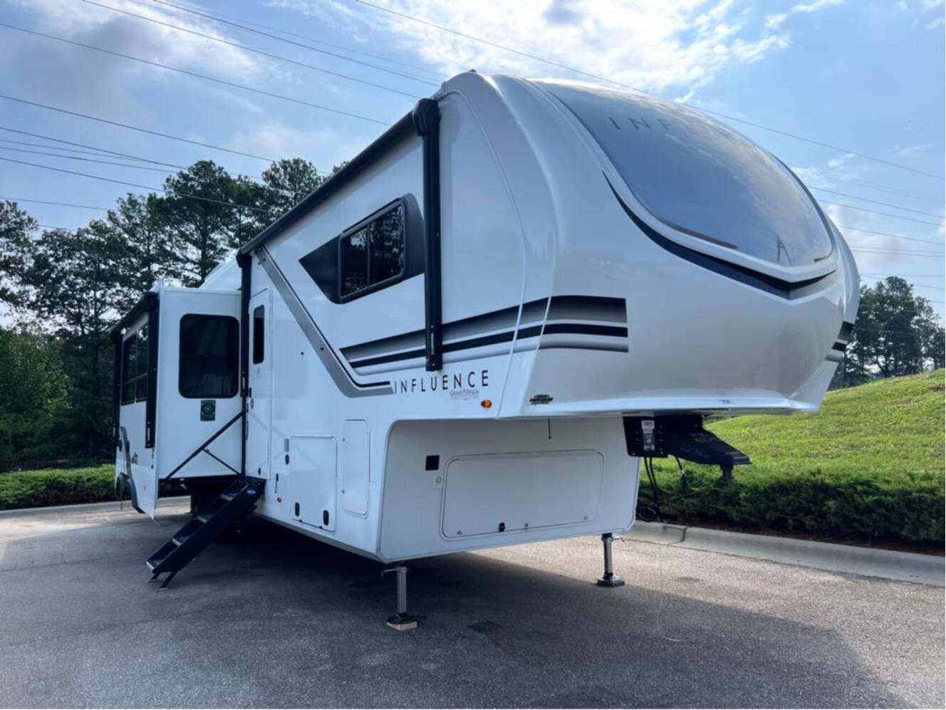 A photo of this 2026 Grand Design Influence 3704BH
