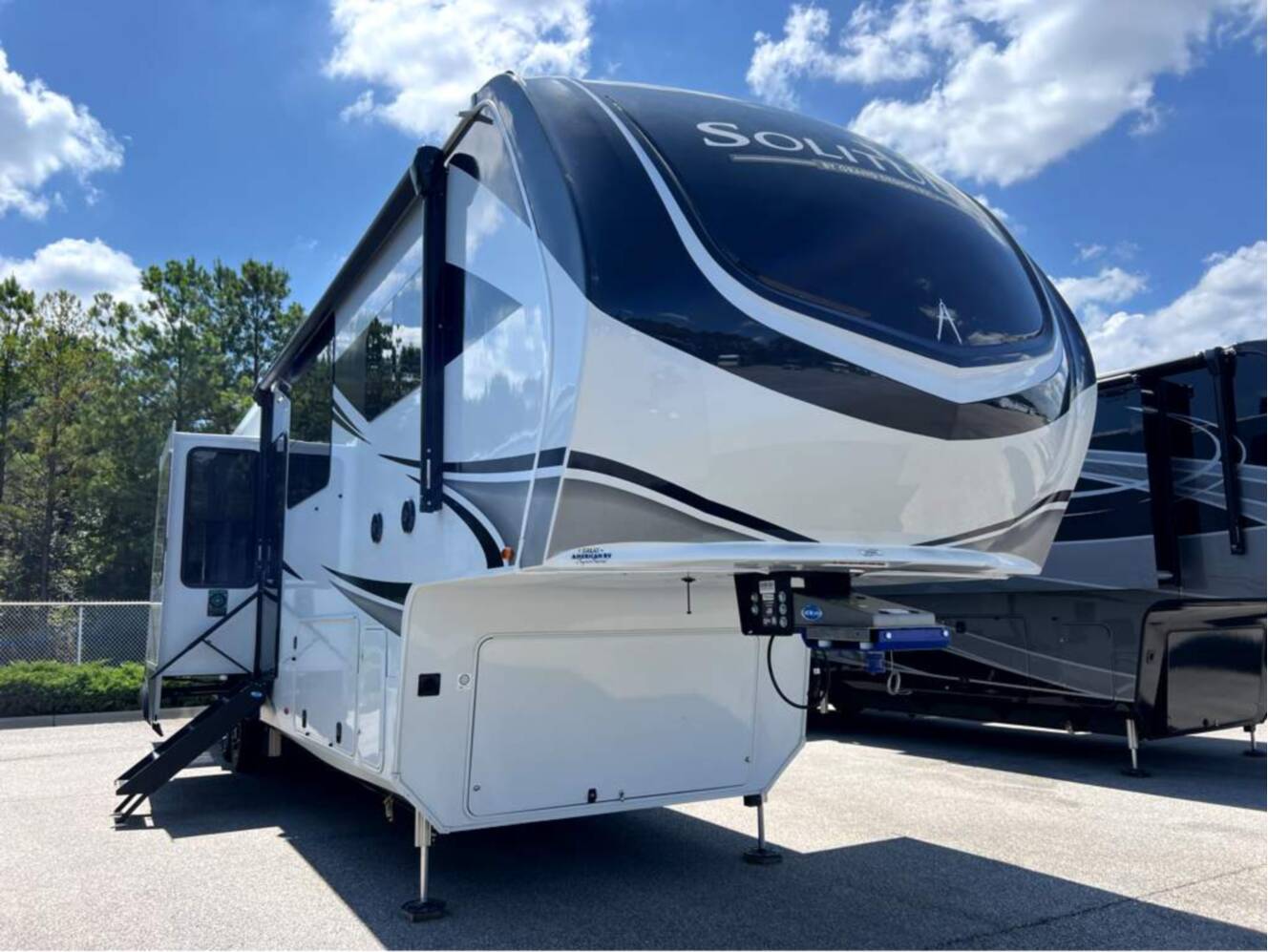 A photo of this 2026 Grand Design Solitude 390RK