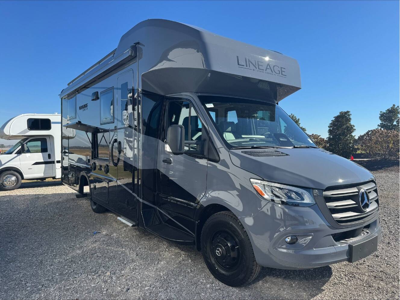 A photo of this 2026 Grand Design Lineage Series M 25TK