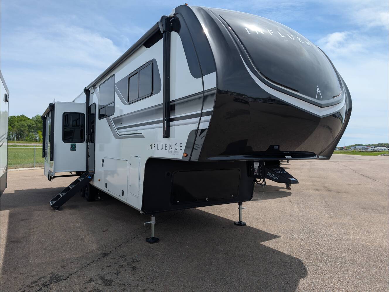 A photo of this 2026 Grand Design Influence 3203GK