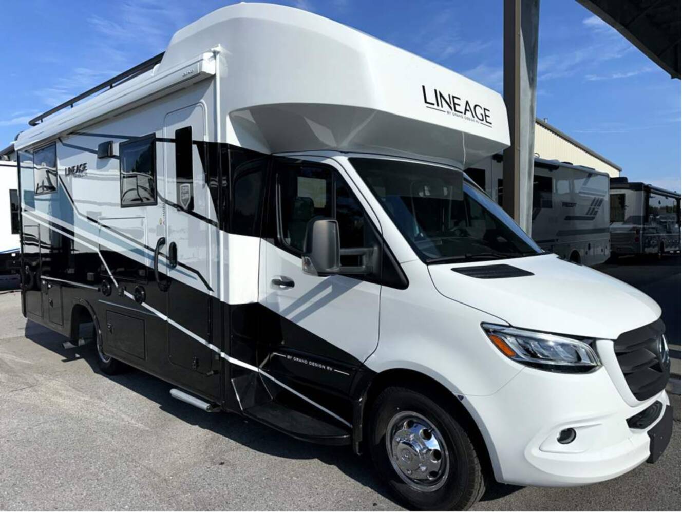 A photo of this 2026 Grand Design Lineage Series M 25TK