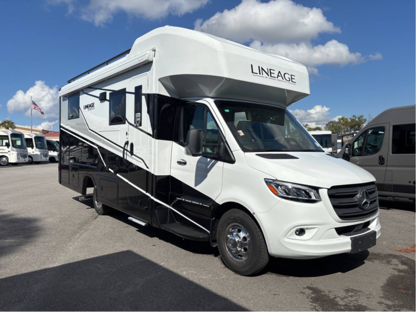 A photo of this 2026 Grand Design Lineage Series M 25TK