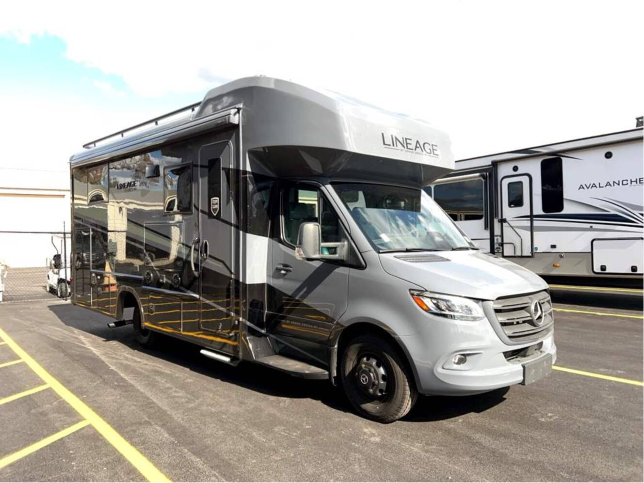 A photo of this 2026 Grand Design Lineage Series M 25TK